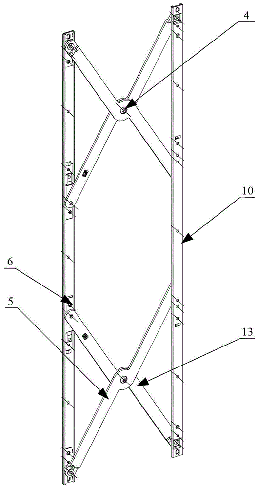 推出式滑撑铰链及其叉形结构的制作方法