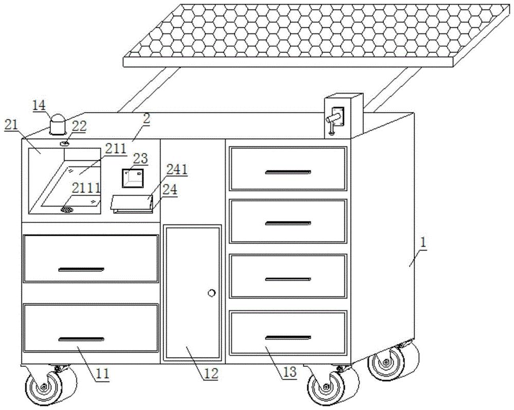 一种智能工具车的制作方法