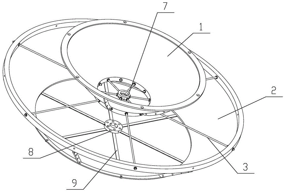 一种抗风载型点线结合式聚光器的制作方法