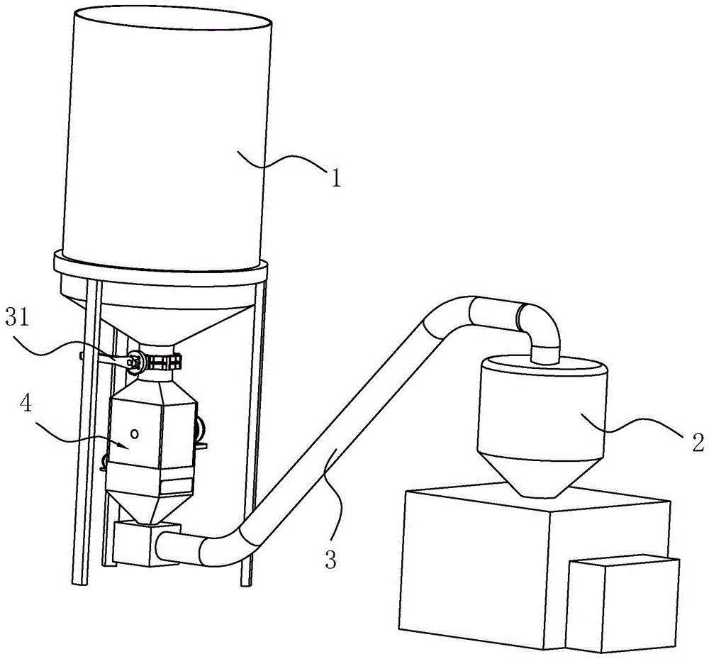 气流石墨粉碎系统的制作方法