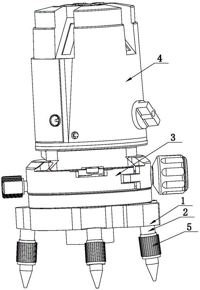 一种可快拆激光水平仪的制作方法