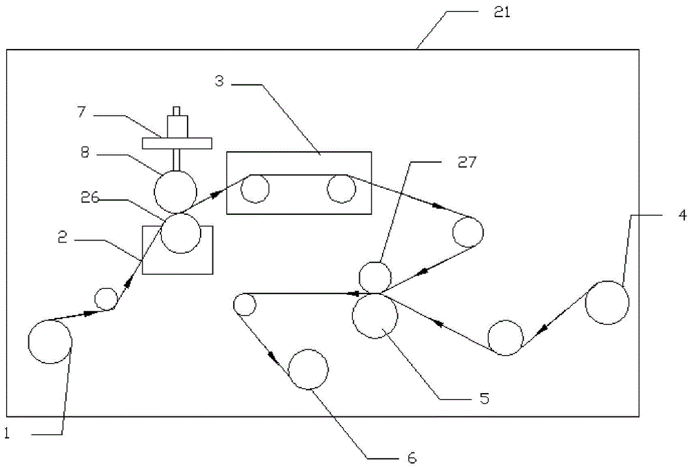 一种带有加胶装置的复合机的制作方法