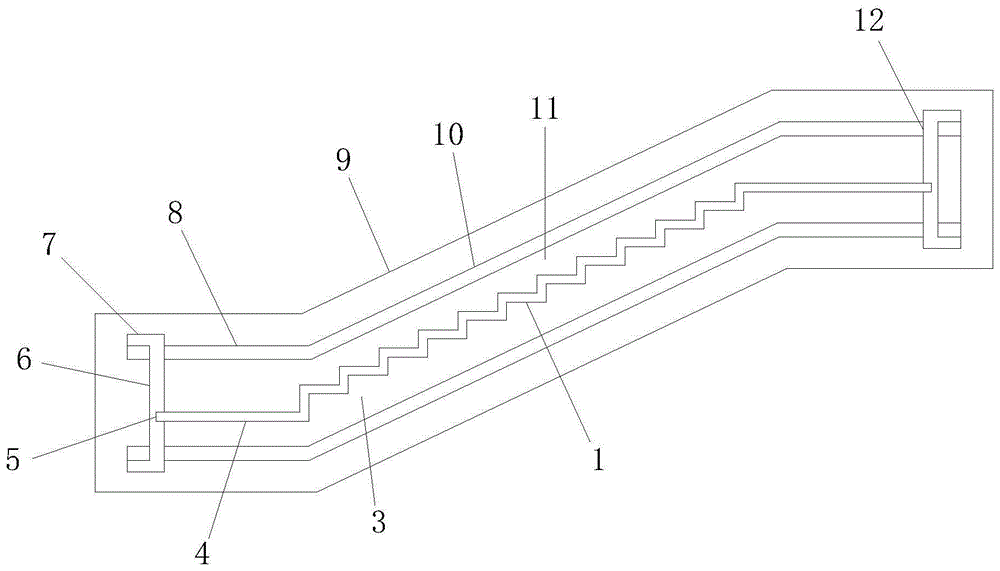 一种快装式预制楼梯生产用模具的制作方法