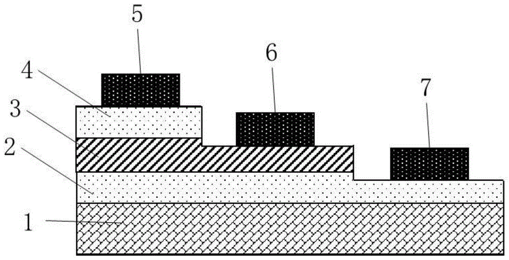 一种垂直异质p-n结结构器件及其制备方法与流程