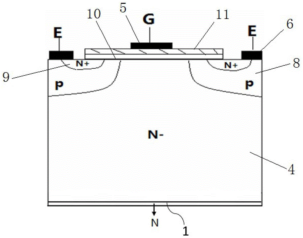 逆导型IGBT器件的制造方法与流程