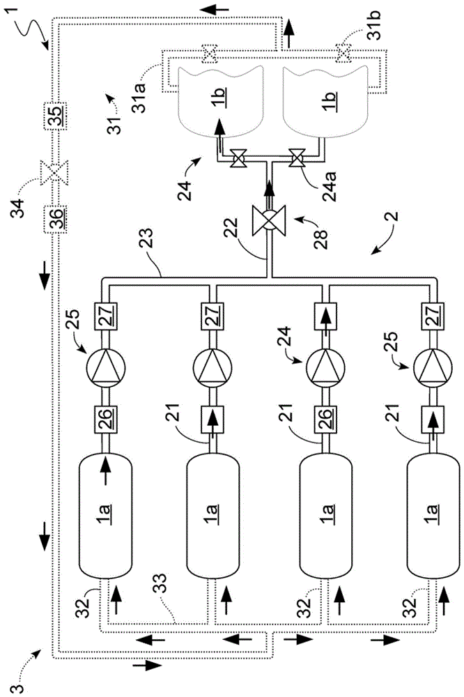 用于供应液化气等的燃料补给方法和装置与流程