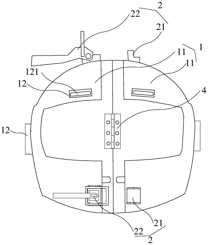 一种头盔钻孔定位治具的制作方法