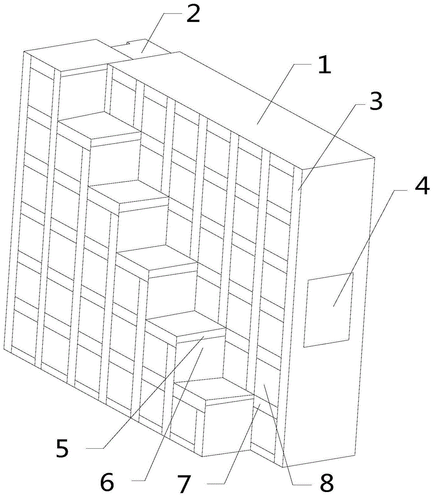 一种技术咨询服务用书架的制作方法