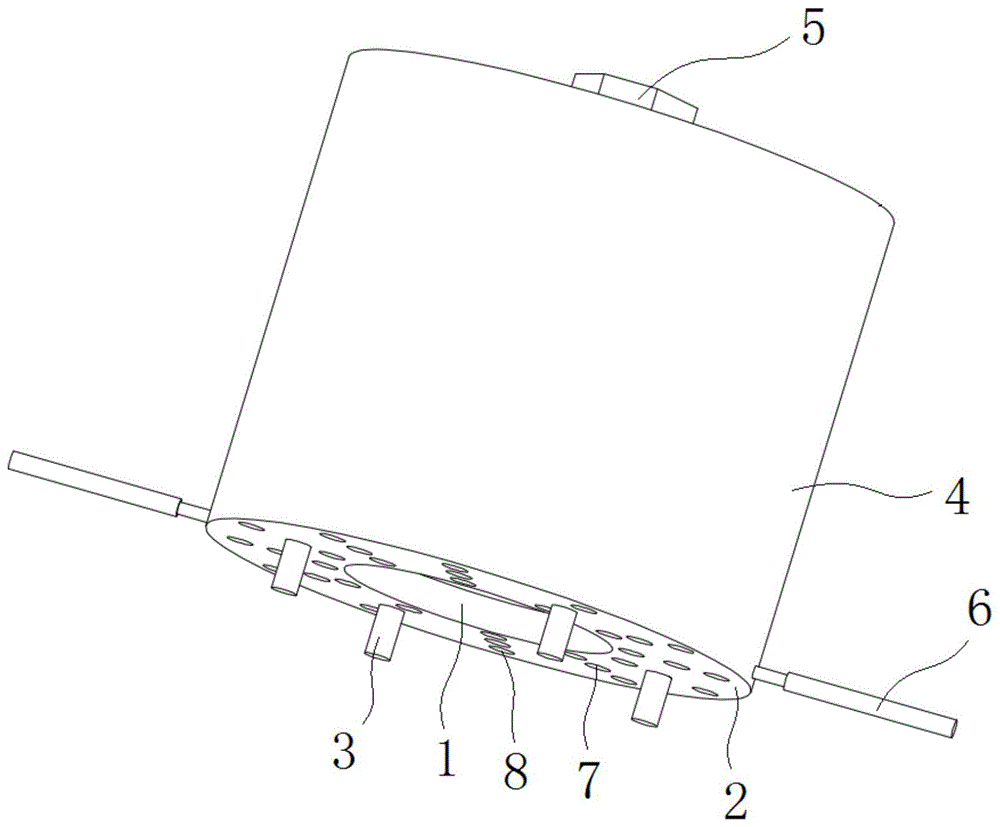 一种主变压器套管将军帽杯拆装工具的制作方法