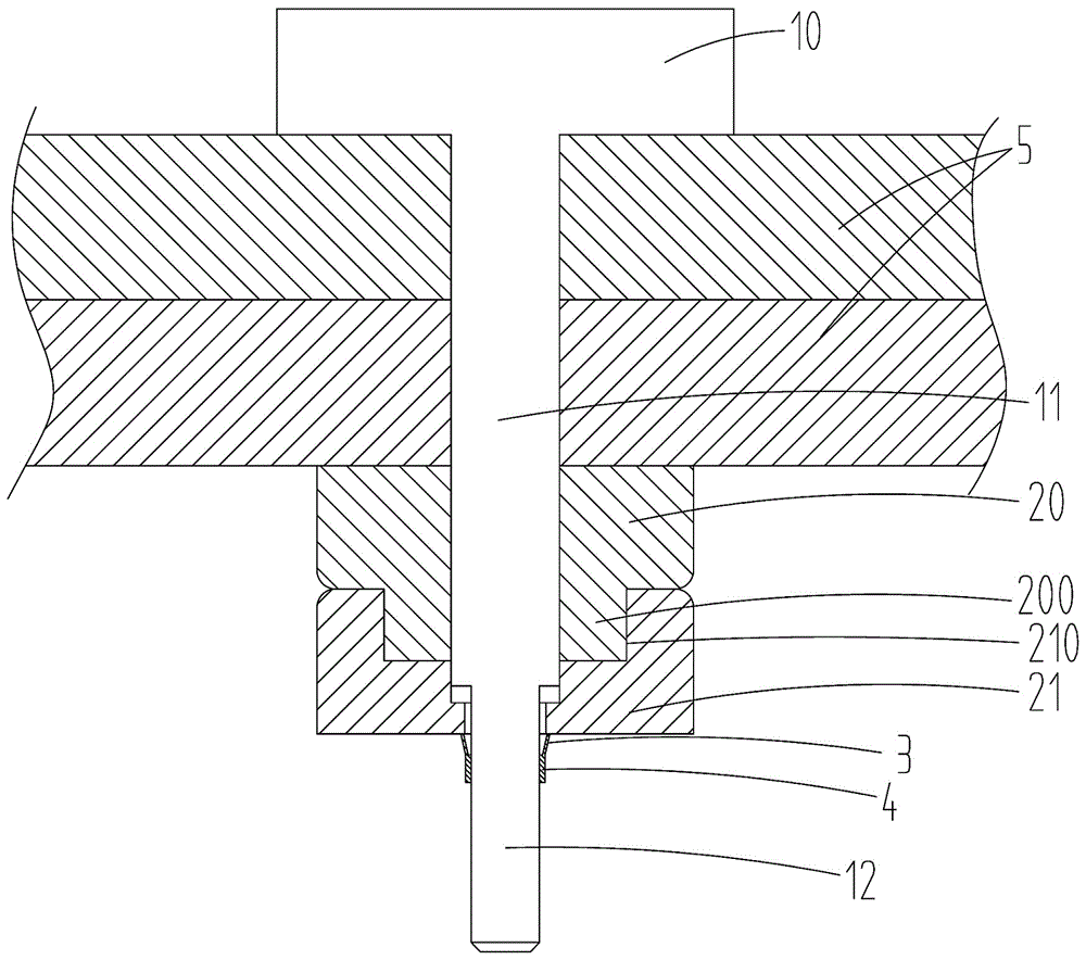 车辆轮毂鼓式刹车副紧固螺栓组合件的制作方法