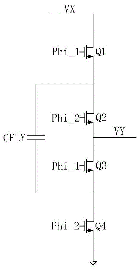 高转换效率的可重构串联-并联型开关电容电压变换器的制作方法