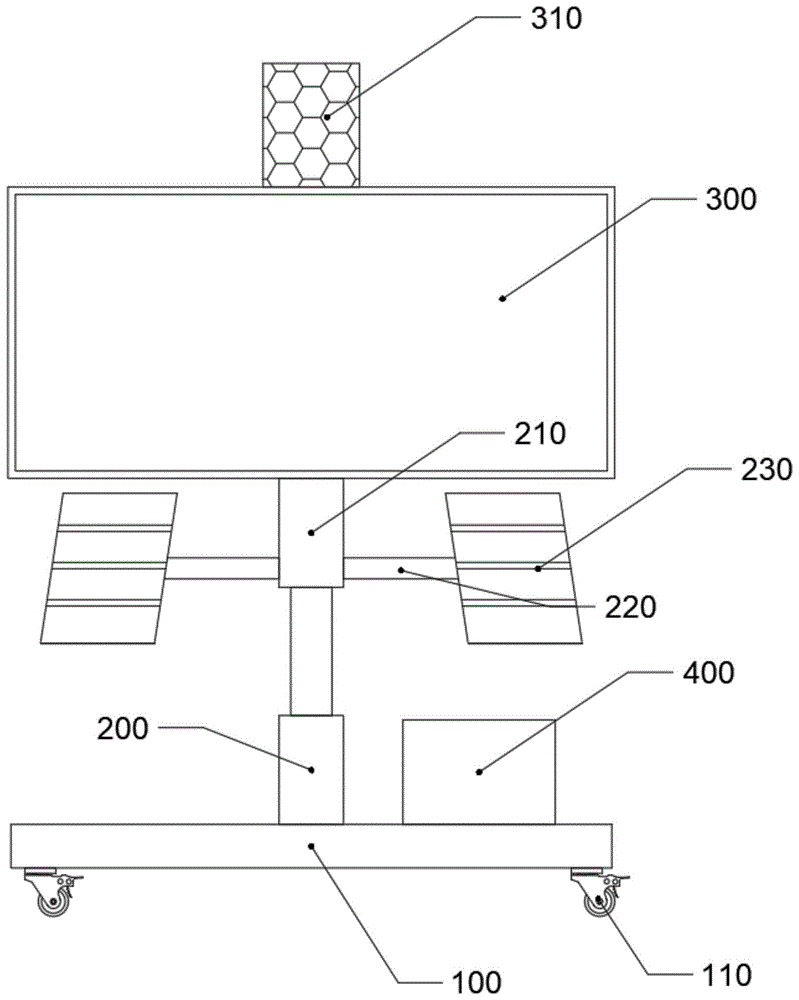 一种教学管理用信息展示架的制作方法