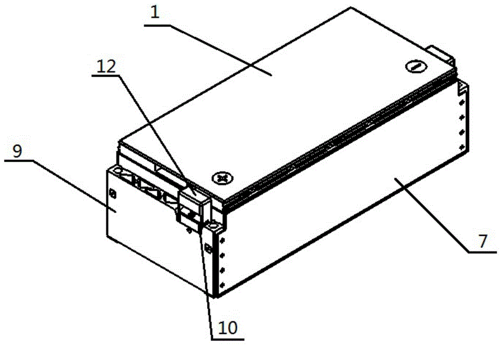 一种方形动力电池方形模组的制作方法