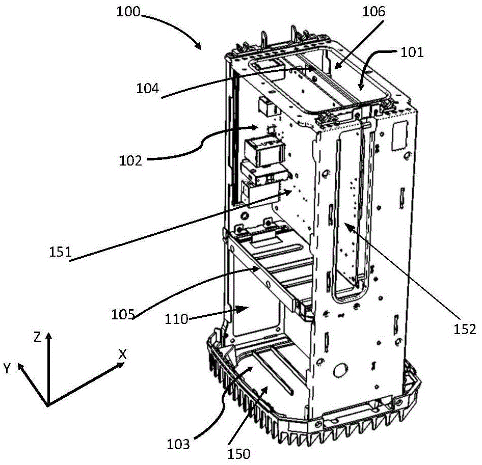 个人计算机用的三室散热机壳的制作方法