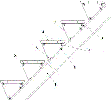 全铝合金楼梯结构的制作方法