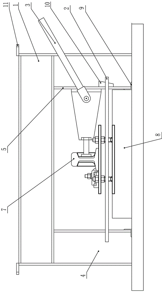 环式给煤机外环轨道调整辅助工装的制作方法