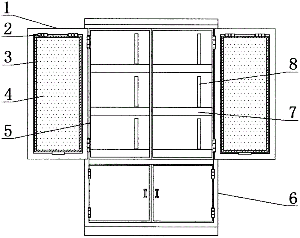 一种会计凭证资料储存展示装置的制作方法