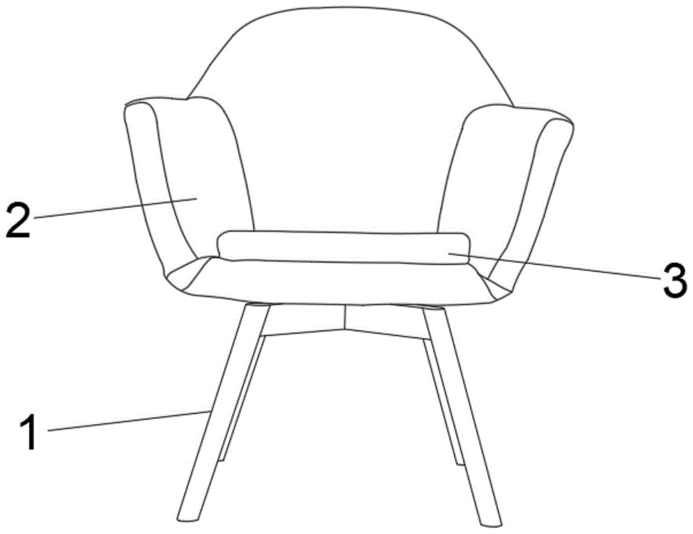 一种休闲椅的制作方法