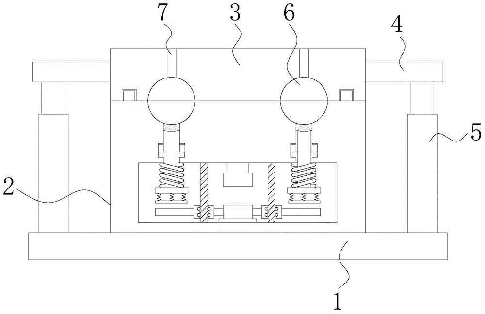 一种铬合金磨球生产线用的模具的制作方法