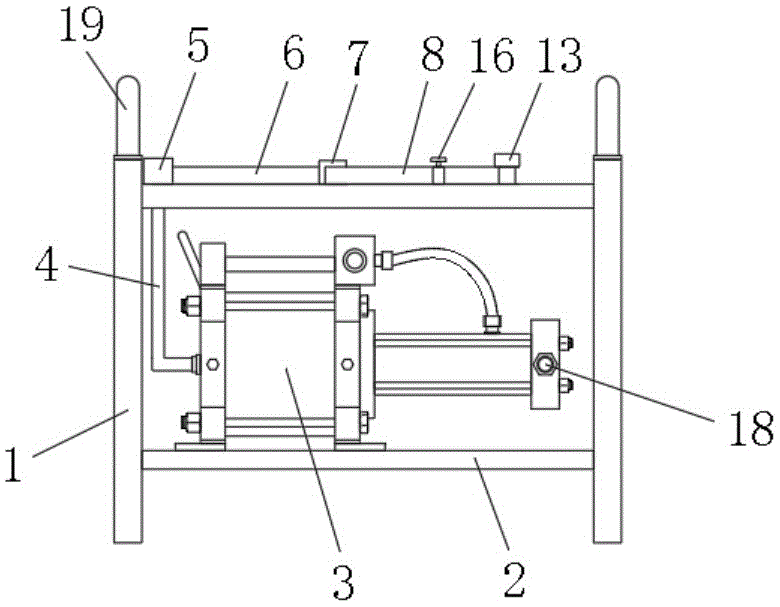 一种单泵体的两级压缩气体增压系统的制作方法