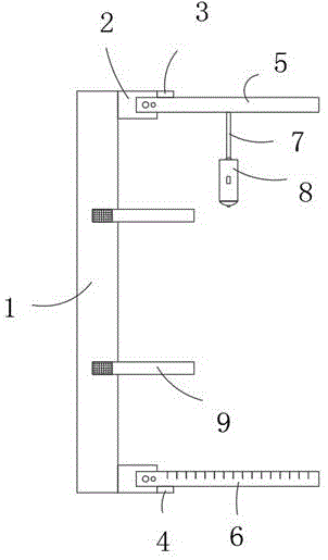 一个室内激光测量尺的制作方法