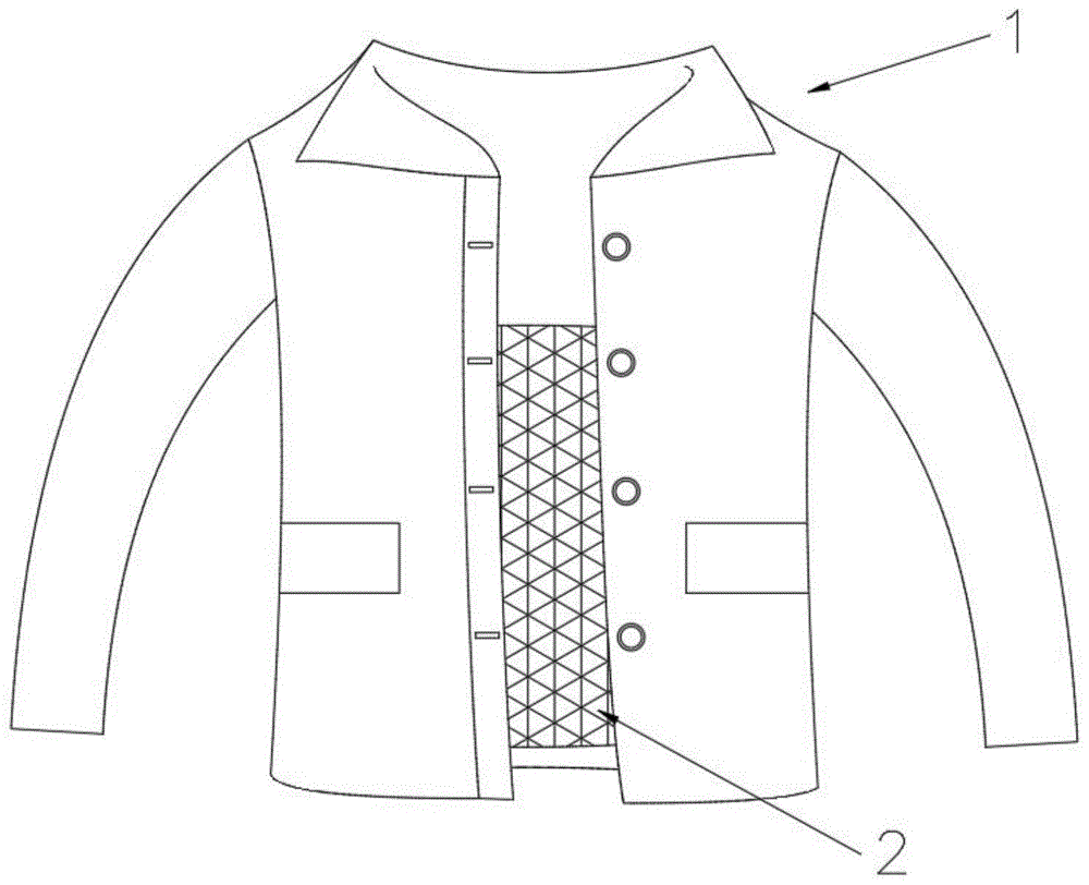 一种可吸汗病号服的制作方法