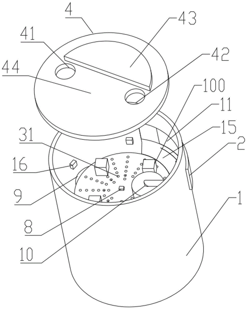 一种风冷式锻件加工用余热正火装置的制作方法