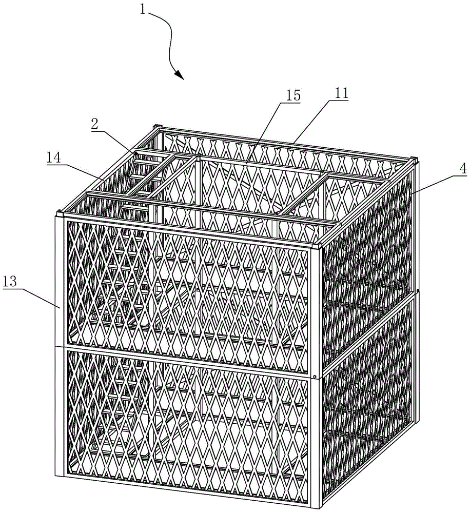 一种拼装式钢结构梯笼的制作方法