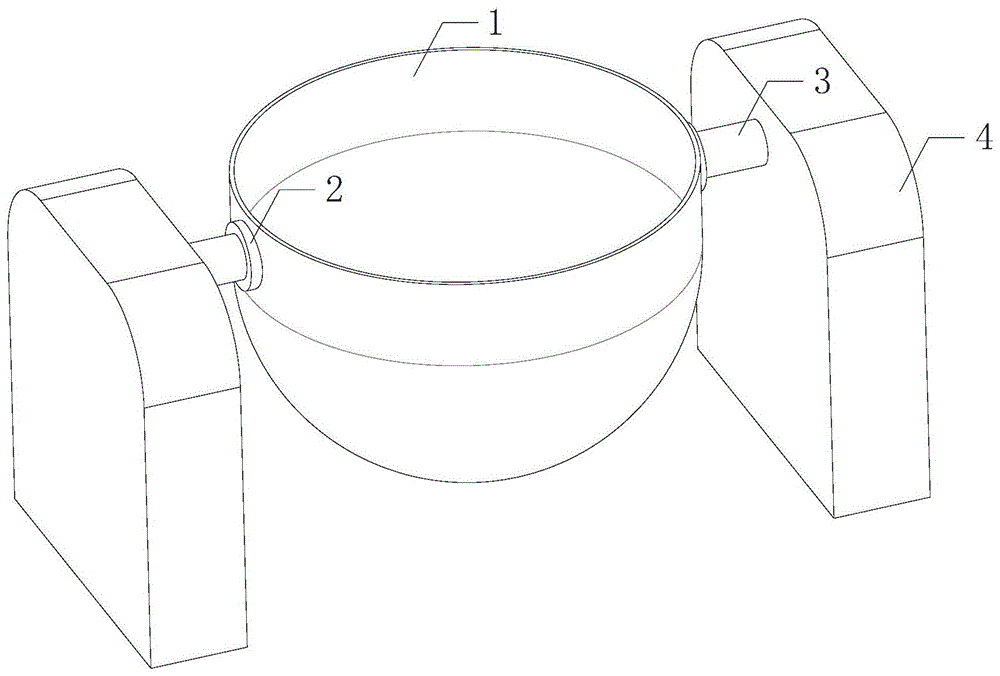 一种药材蒸煮锅摇摆驱动装置的制作方法