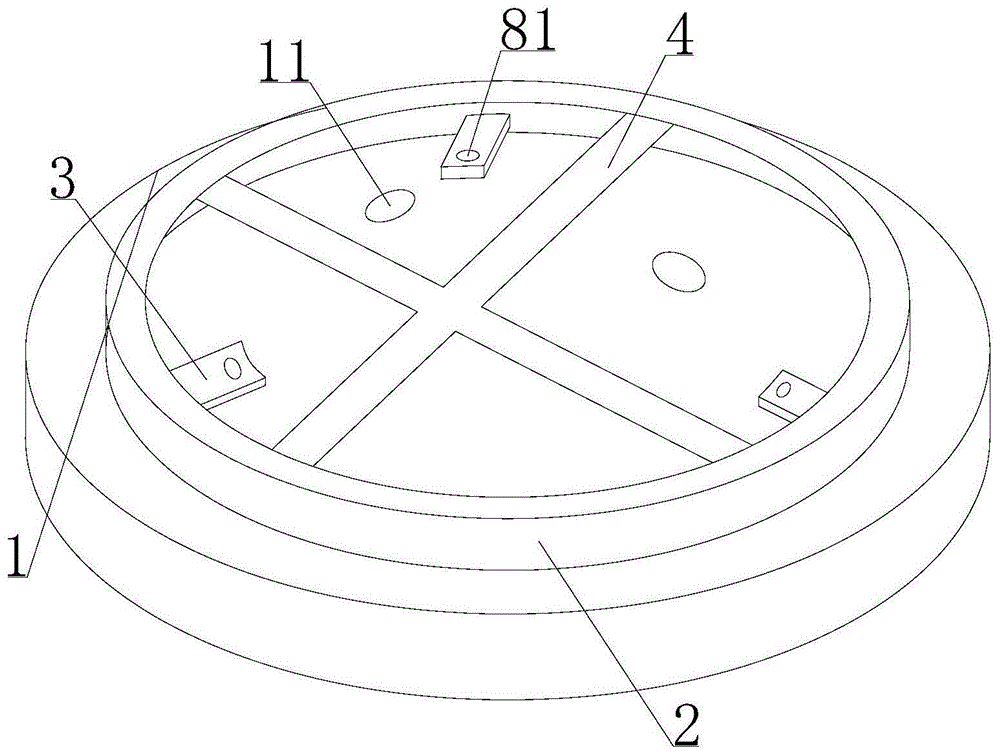 一种安全井盖的制作方法