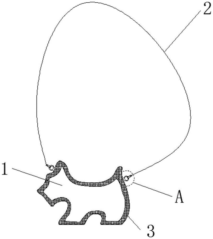 一种扩香的变色项链的制作方法