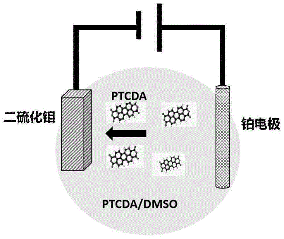 一种有机无机异质结的制备方法及其应用与流程