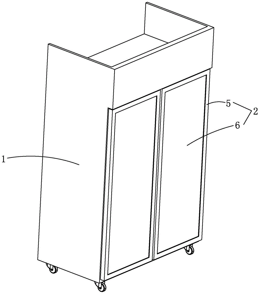 冷藏展示柜的制作方法