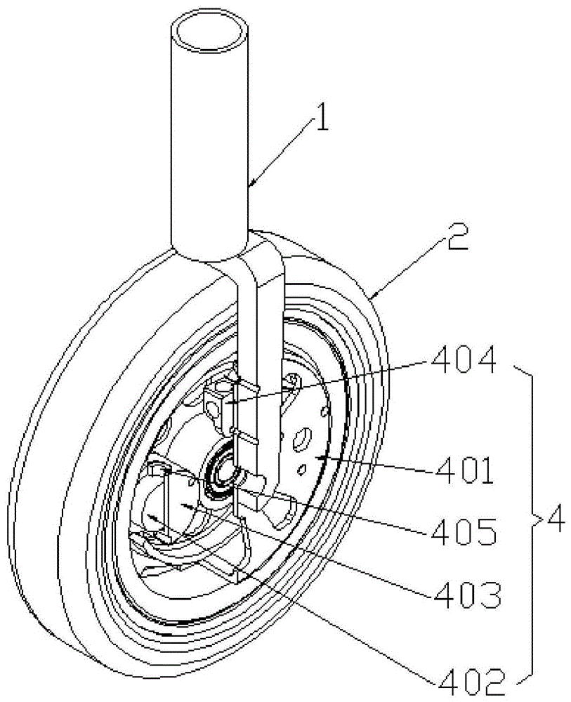 一种液压式双缸低压刹车装置的制作方法