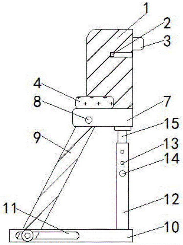 一种建筑测量用校直装置的制作方法