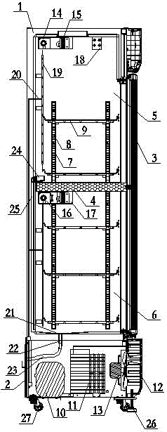 一种多功能陈列柜的制作方法