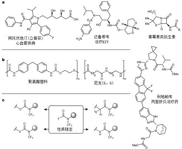 一种直接合成N3F甲基羰基酰胺及其衍生物的方法与流程