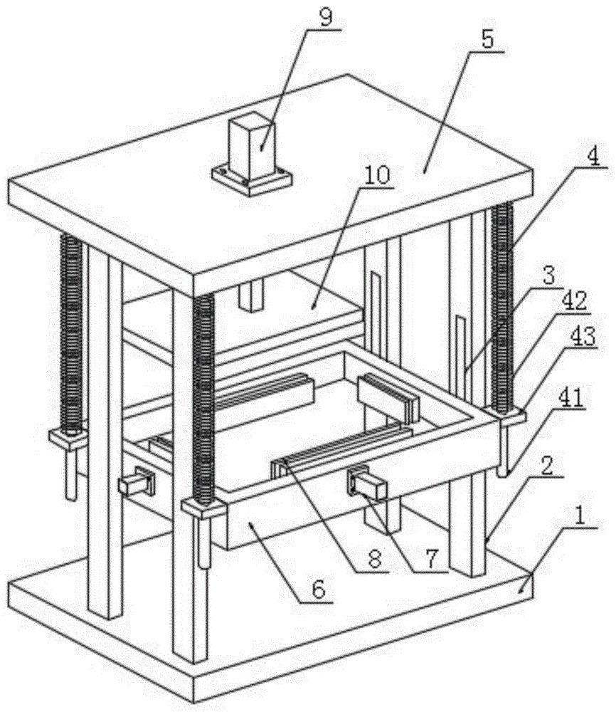 一种纸箱包装填充压紧装置的制作方法