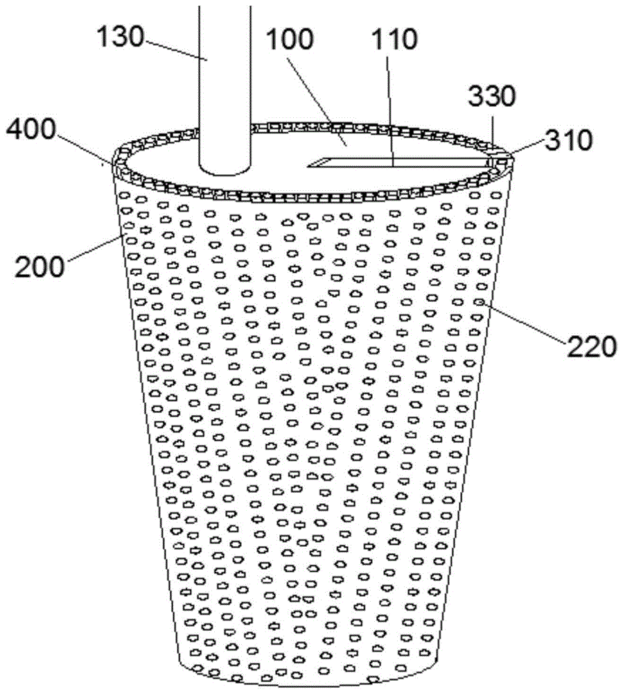 一种纸杯吸管内嵌安装装置的制作方法
