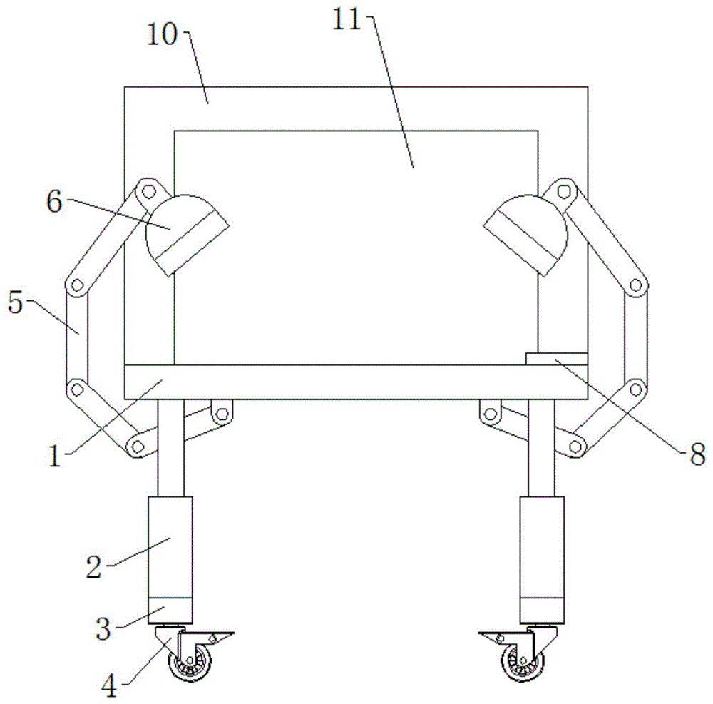 一种电子商务用产品拍照台的制作方法