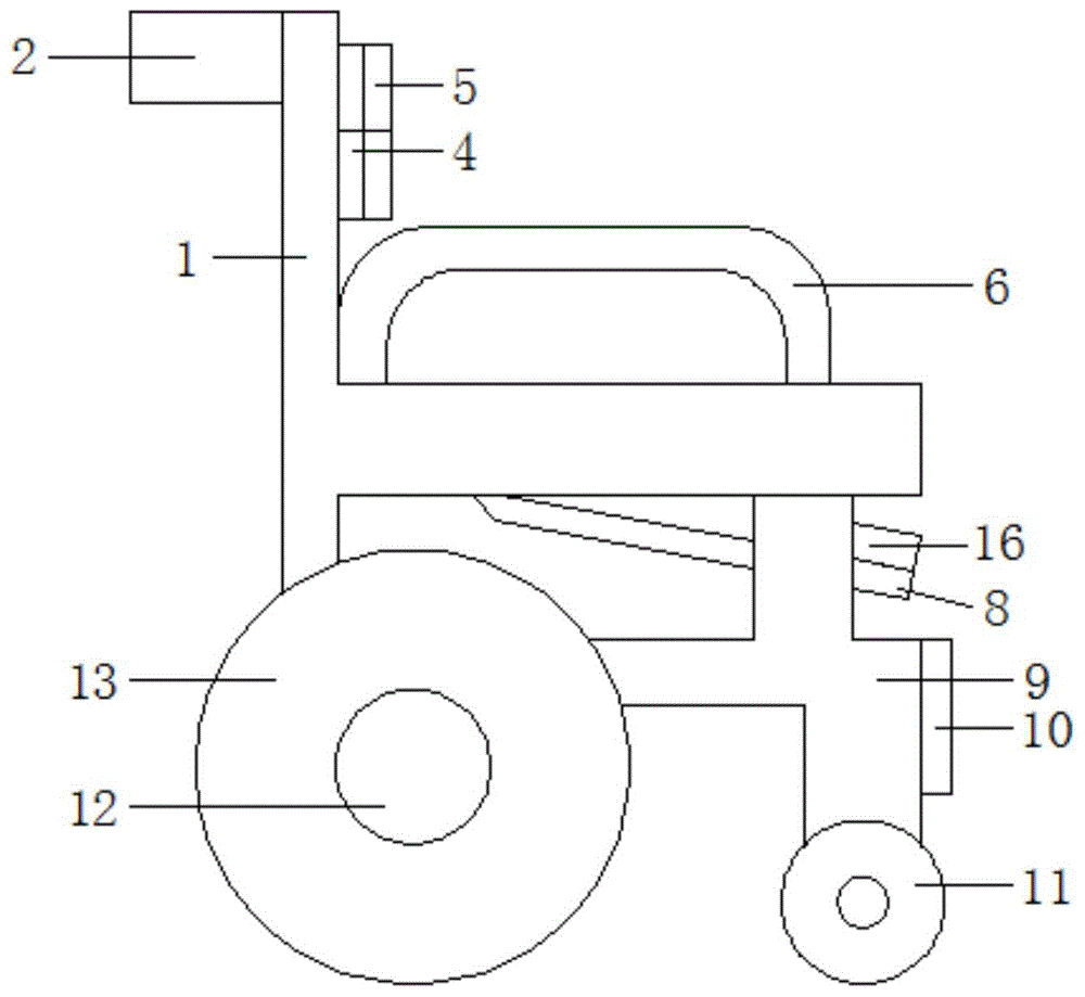 一种医用的多功能轮椅的制作方法