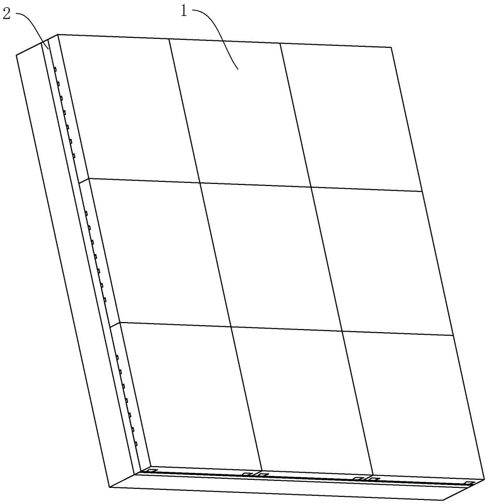 纸皮砖防脱落结构的制作方法