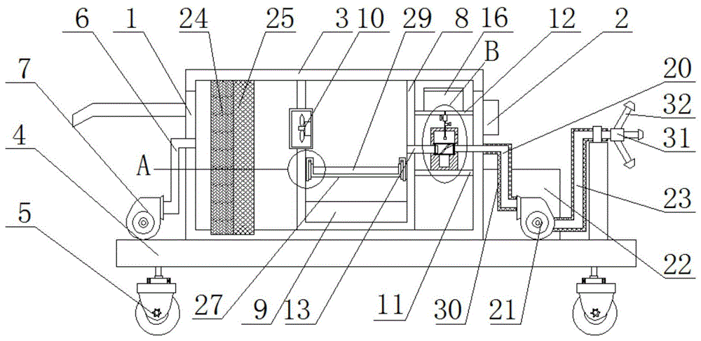 一种用于矿井施工的通风设备的制作方法