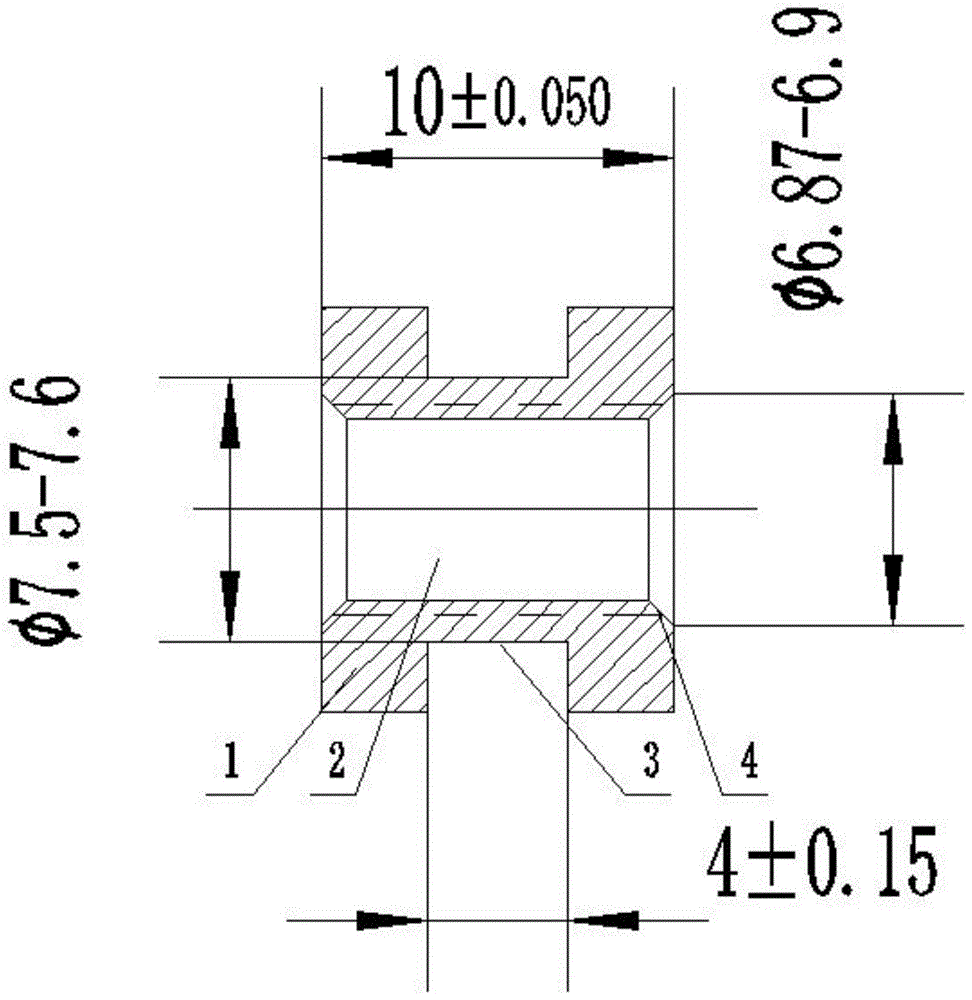 新能源车电池用嵌装螺母的制作方法