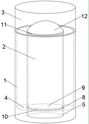 一种环境设计绘图纸便携筒的制作方法