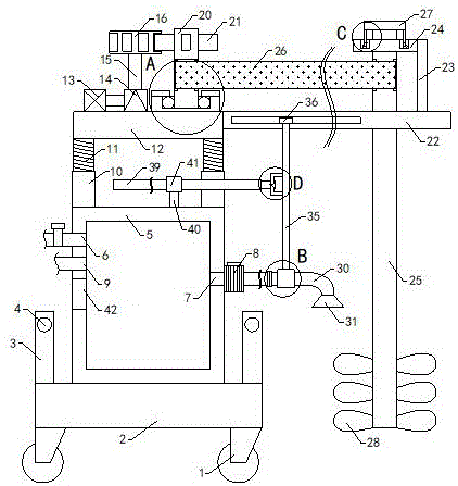 一种用于河道水体修复的生态处理设备的制作方法