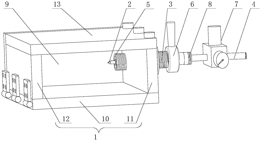 一种方型壳锂电池周边焊接强度检测装置的制作方法