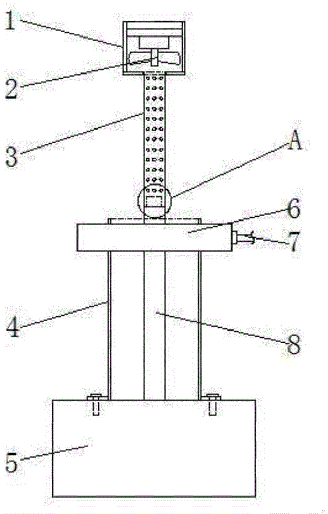 筒状热收缩膜真空定径系统的制作方法