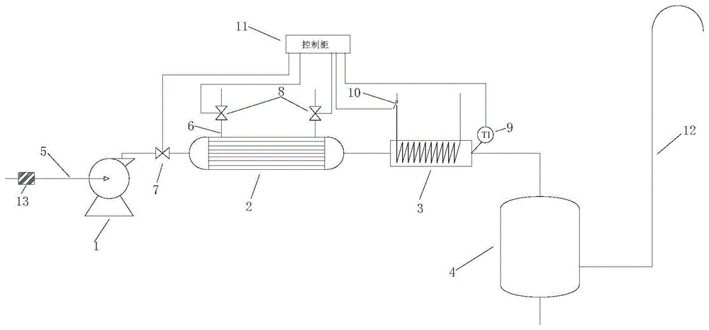 一种吸附剂热再生系统的制作方法