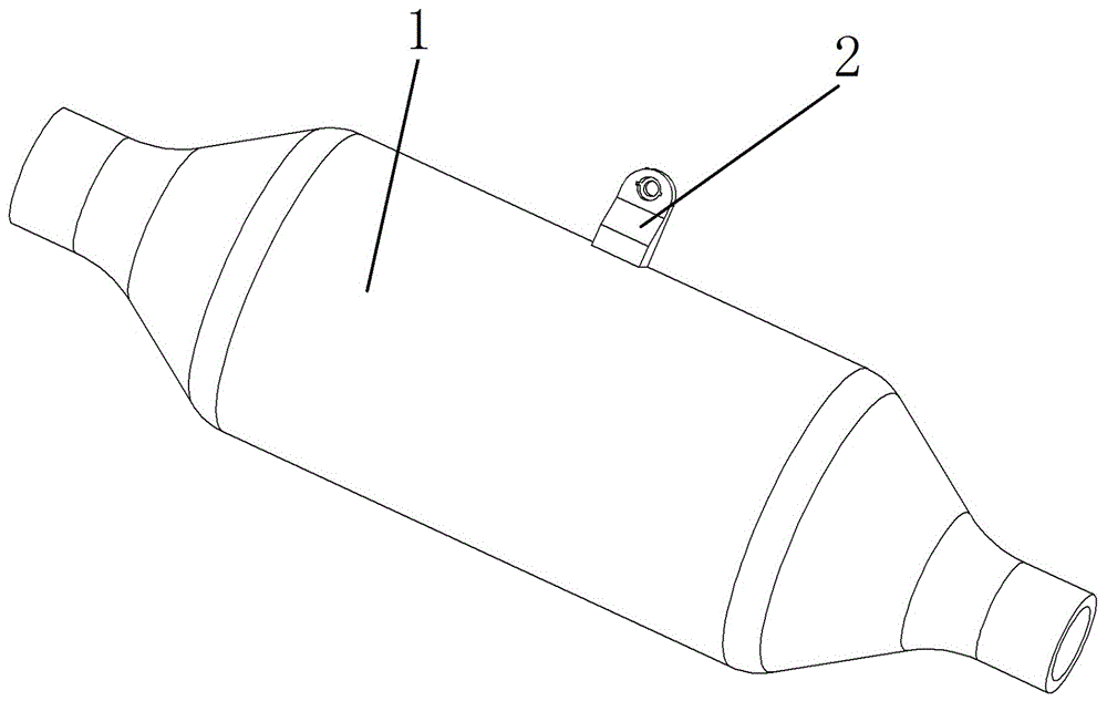 一种排气管总成的制作方法